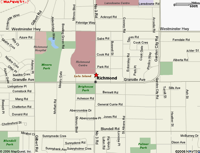 MHHS Richmond map location